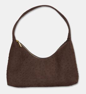 Mansur Gavriel Bag Candy Baguette, Dark-brown, Packshot View