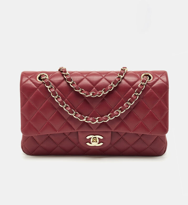 Chanel Preowned Coco Chanel Quilted Leather Medium Handbag, Packshot View