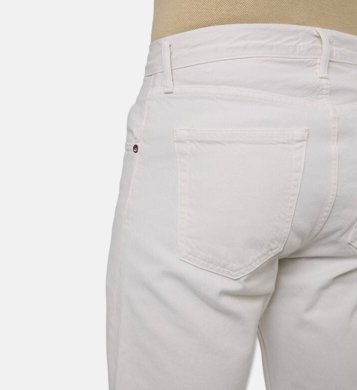 Agolde Copper-tone Hardware Straight-leg Jeans, Model View