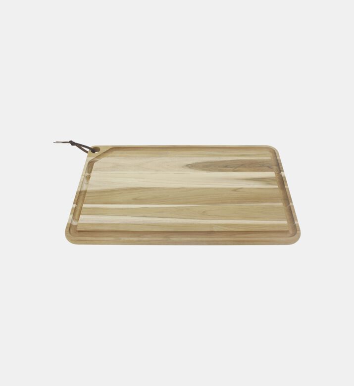 Teak Wood Rectangular Barbecue Board