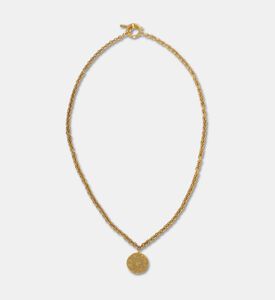 Patou Charm Embossed Logo Chain Necklace, Packshot View