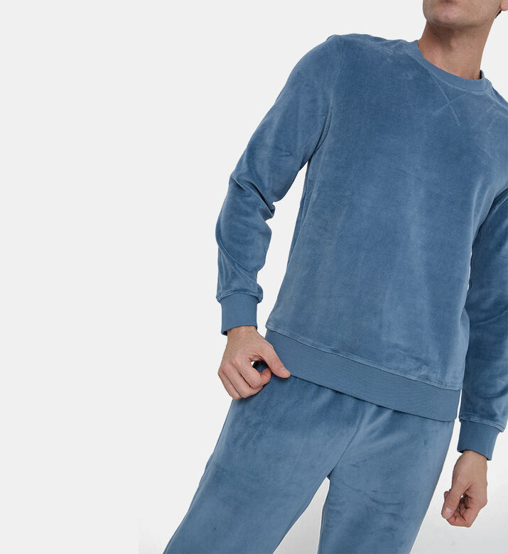 Organic Cotton-blend 2-piece Pajama Set