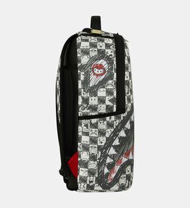 Sprayground Backpack Dlxsv Cream Check, Packshot View