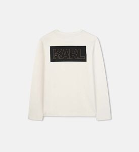 Karl-print Long-sleeve T-shirt