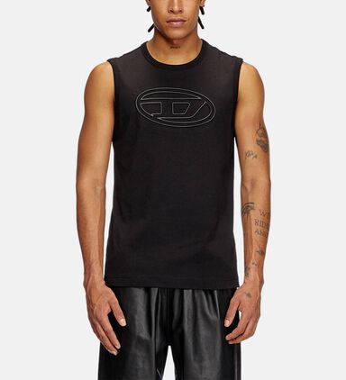 T-bisco-bigoval Sleeveless T-shirt