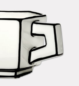 Serax Black-n-white Cup Saucer, Packshot View