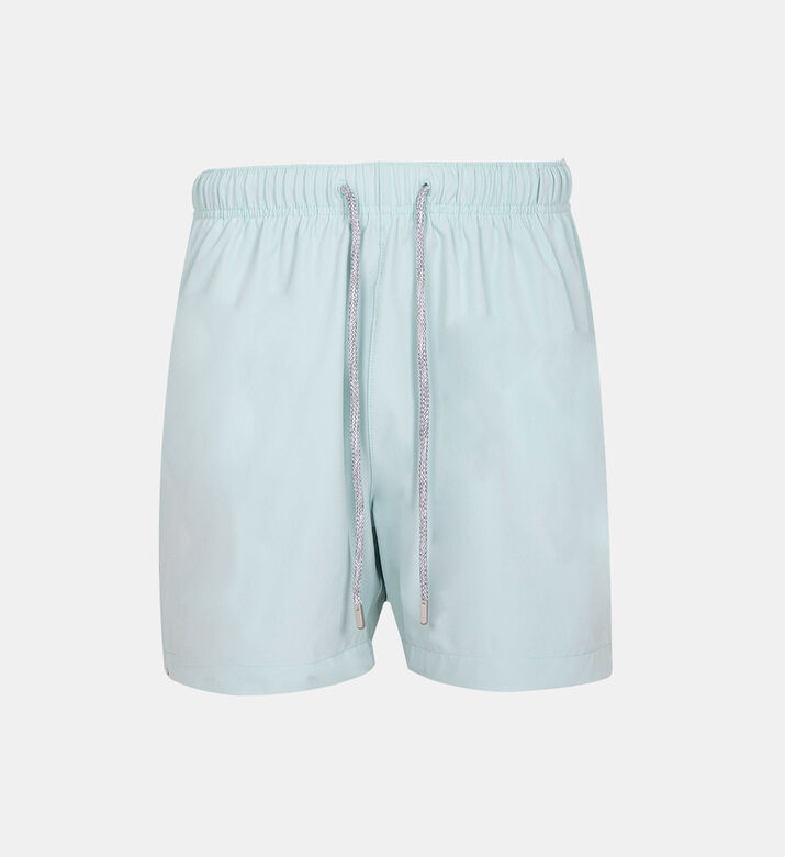 شورت سباحة بلون سادة للرجال