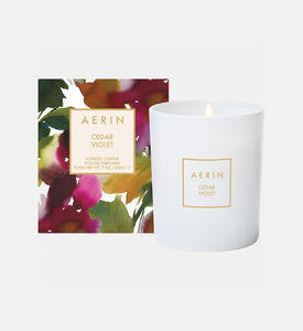 شمعة معطرة برائحة البنفسج