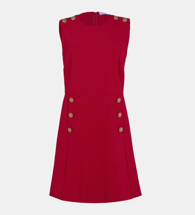 Red Valentino - Cady Tech Midi Dress - Dresses - Home Deco & More
