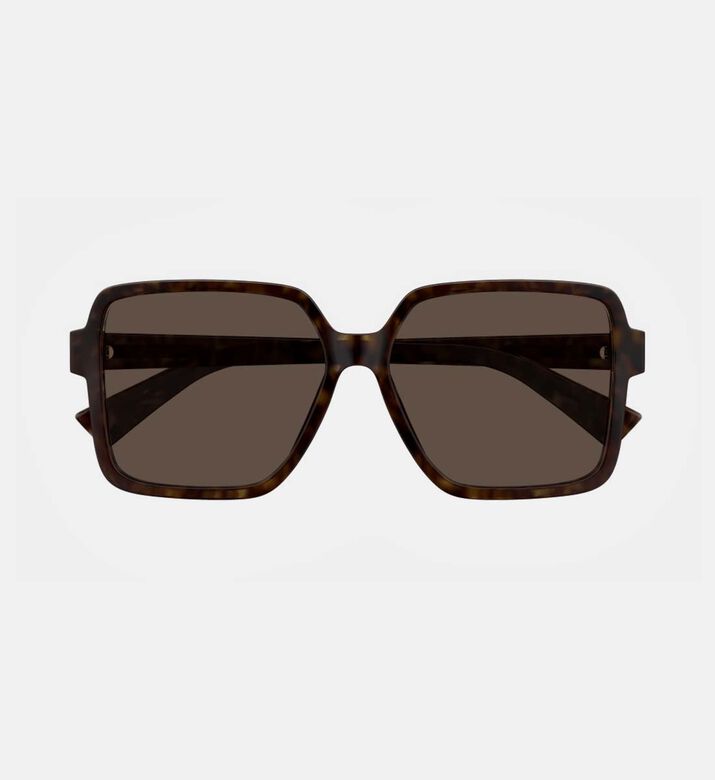 Acetate Tortoiseshell Square Sunglasses 59