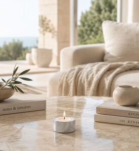 Home Deco and More Classic 50-piece Tealight Candles Pack, Packshot View