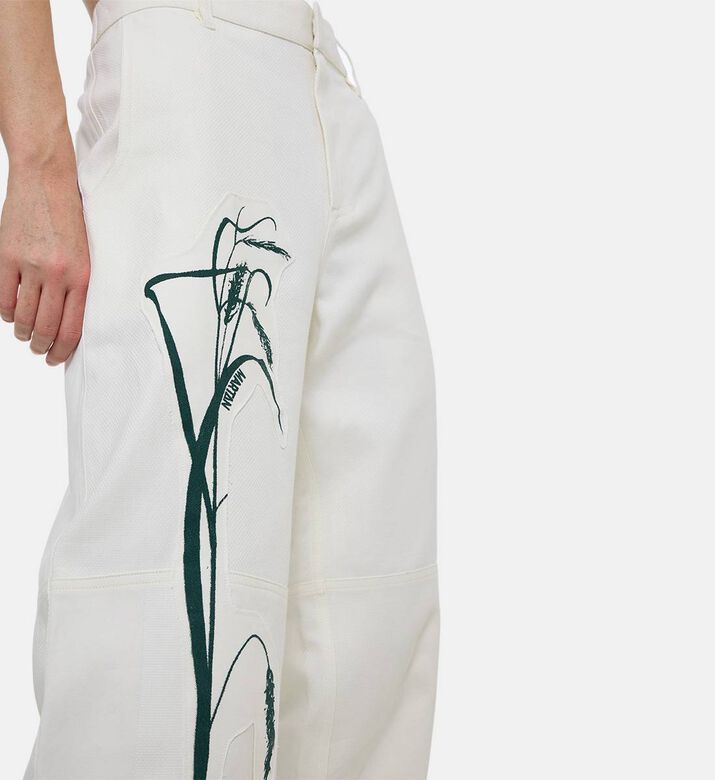 Martan Jella Embroidered Trousers, Model View