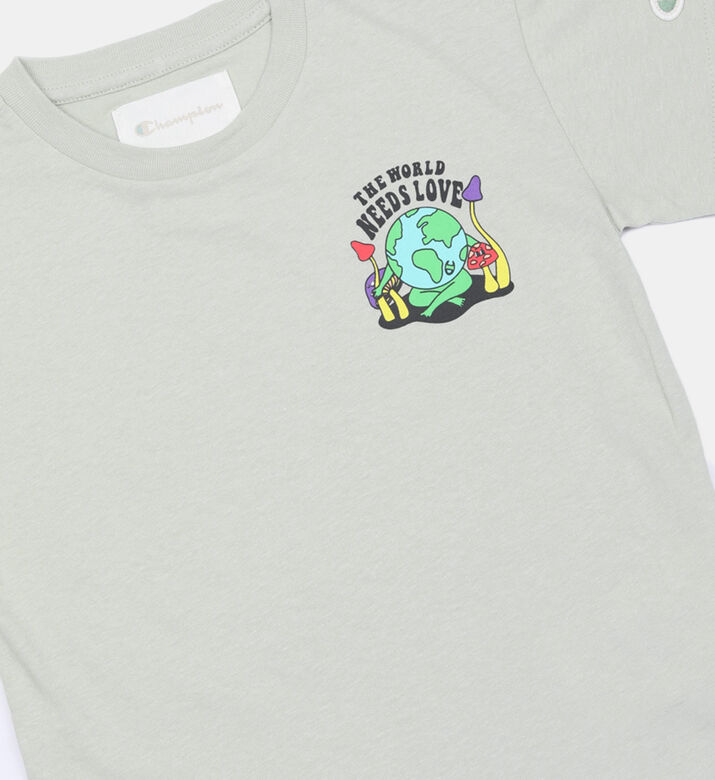 Cotton Future-print T-shirt