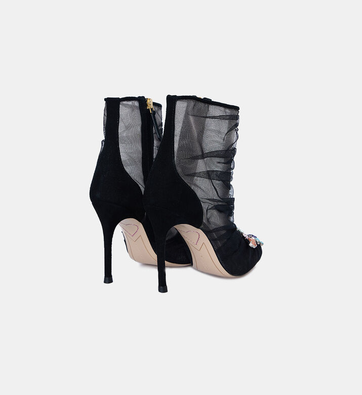 Margaux Suede Leather Ankle Boots