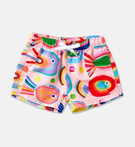 Halcyon Nights Colorful Motif Swim Shorts, Packshot View