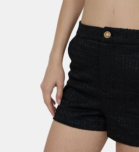 شورت بدلة كين بخصر عالي