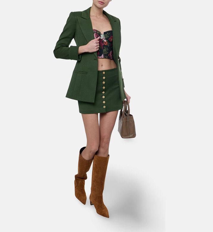 Alice and Olivia Blazer Burns, Model View