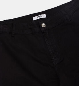 بنطال كارجو بلوغو الماركة للبنات الصغيرات