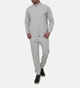 بنطال رياضي قطني بساق مستقيمة