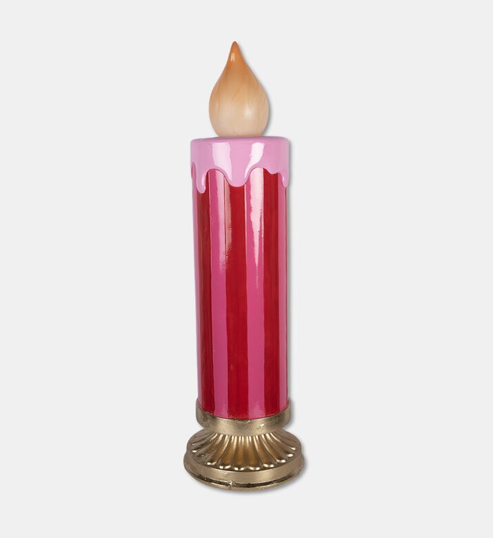 Clayre & Eef Candle With Led Red, Packshot View
