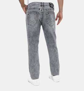 Washed Cotton 5-pockets Denim Pants Washed Cotton 5-pockets Denim Pants