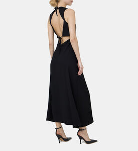 فستان سادي كريب تويل فيسكوز