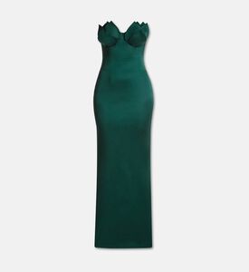 Savanna Lotus Silhouette Corset Dress, Packshot View