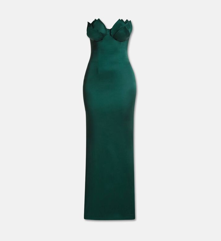 Savanna Lotus Silhouette Corset Dress, Packshot View