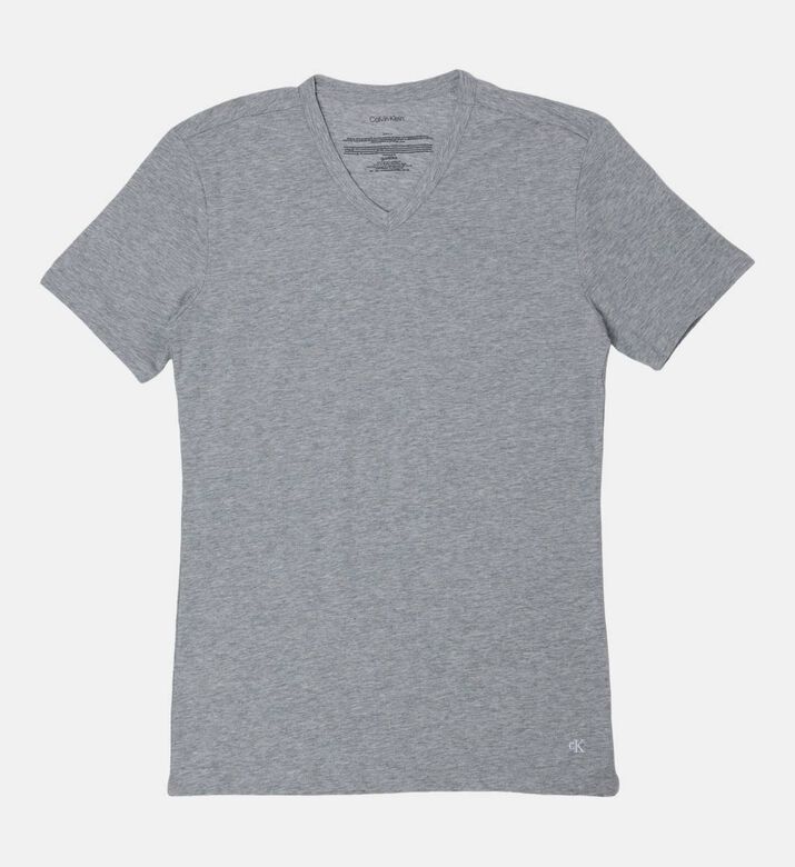 Calvin Klein Logo-embroidery 3-pack V-neck Top, Packshot View