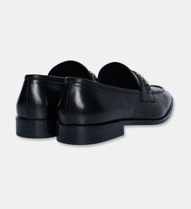 Roberto Cavalli Penny Slip-on Leather Loafers, Black, Eu-42, Packshot View