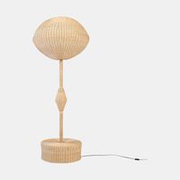 Rattan Spherical Lamp