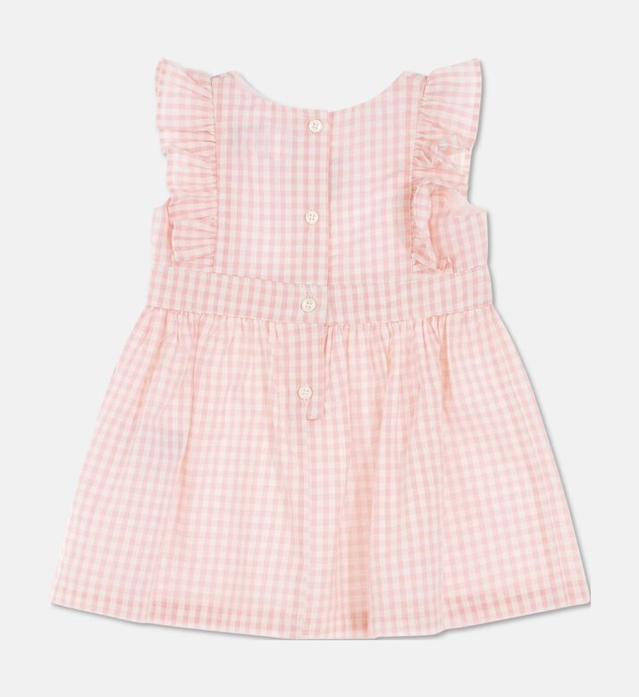 Moschino BKT Gingham Ruffle Trim Sun Dress, Packshot View
