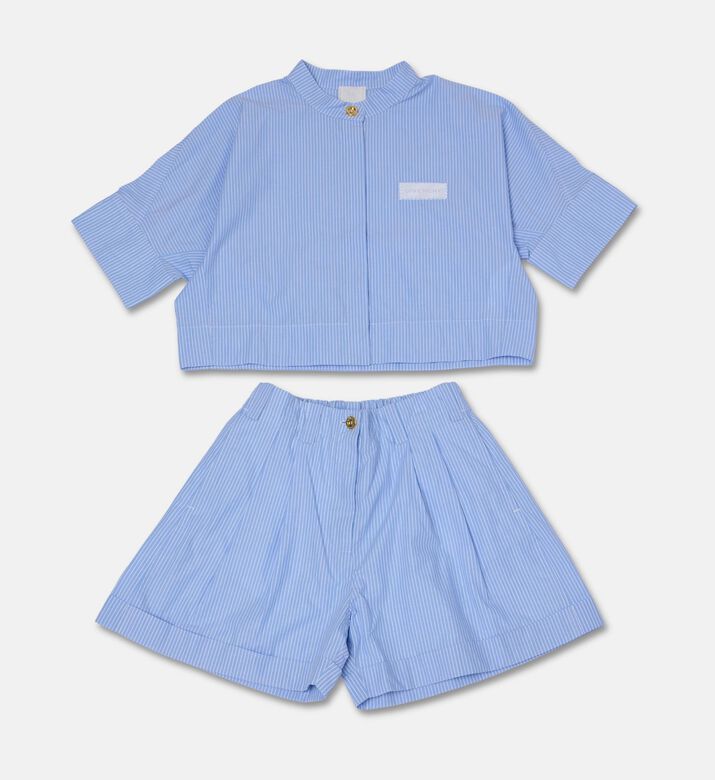 Givenchy Striped Poplin Shirt Co-ord Set, Packshot View