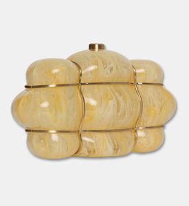 Cult Gaia Bolla Acrylic Minaudi&egrave;re, Yellow, Packshot View