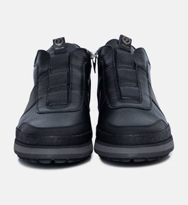 Leather High-top Sneakers