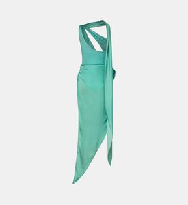 Asaka One-shoulder Maxi Dress