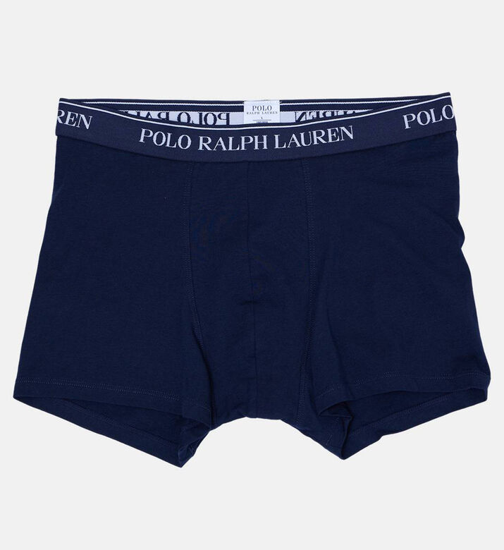 Cotton Blend Logo-waist 5-pack Trunks Set