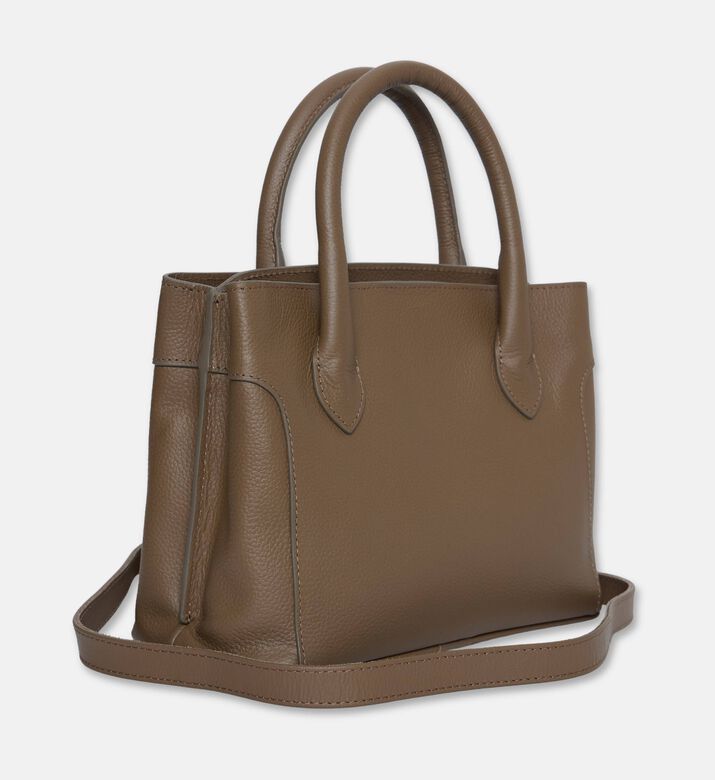 Maya.M Minimalistic Trapezoid Bag, Grey, Packshot View