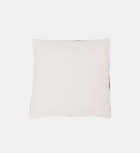 Home Deco and More Stitch Cotton Square Cushion, Packshot View