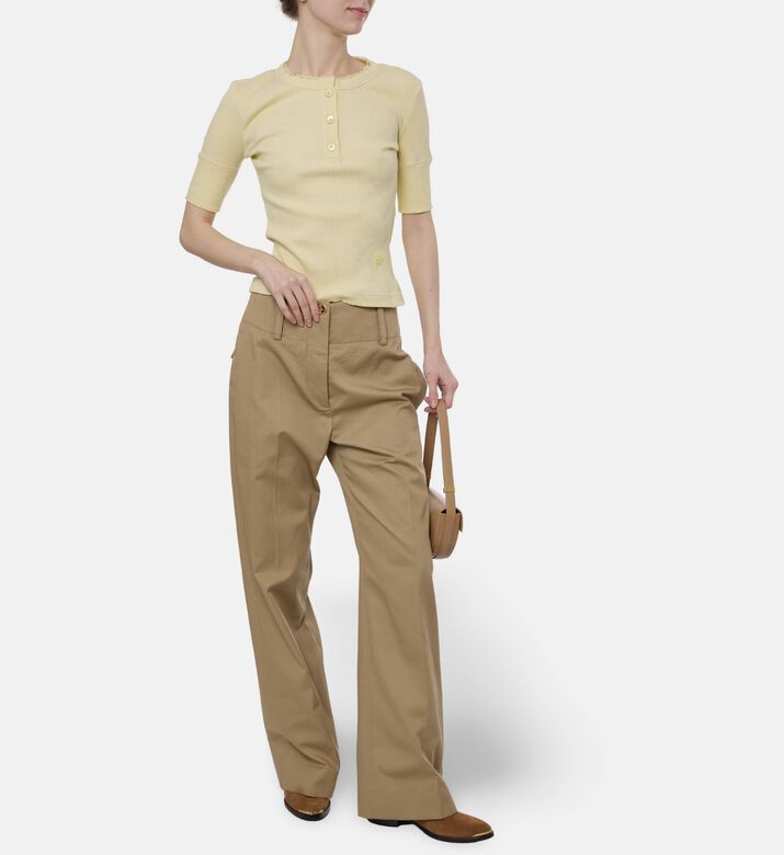 Patou Straight-leg Tailored Pants, Model View