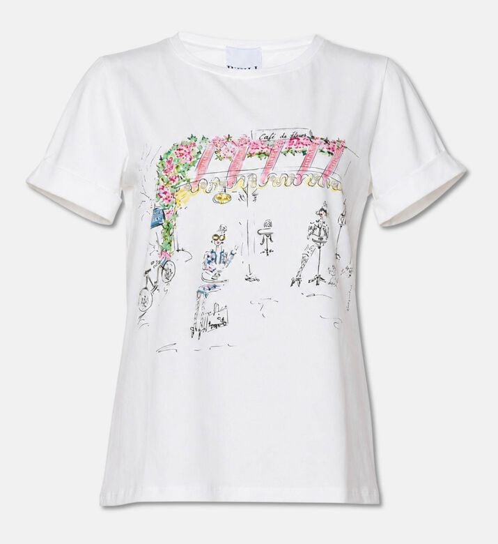 Weill Graphic Cotton T-shirt, Packshot View