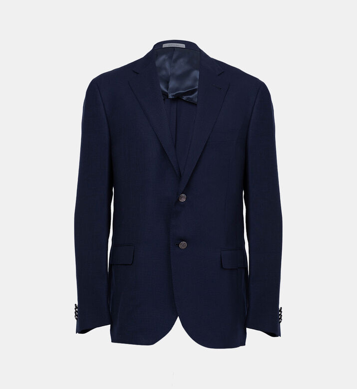 جاكيت بقصة مريحة بصف أزرار