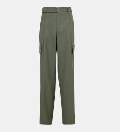 Virgin Wool Suit Pants