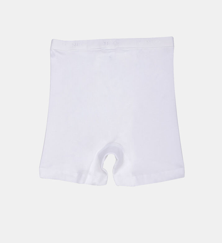 Cotton Embossed Logo Long Boxers