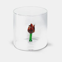 Tulip Borosilicate Glass Tumbler