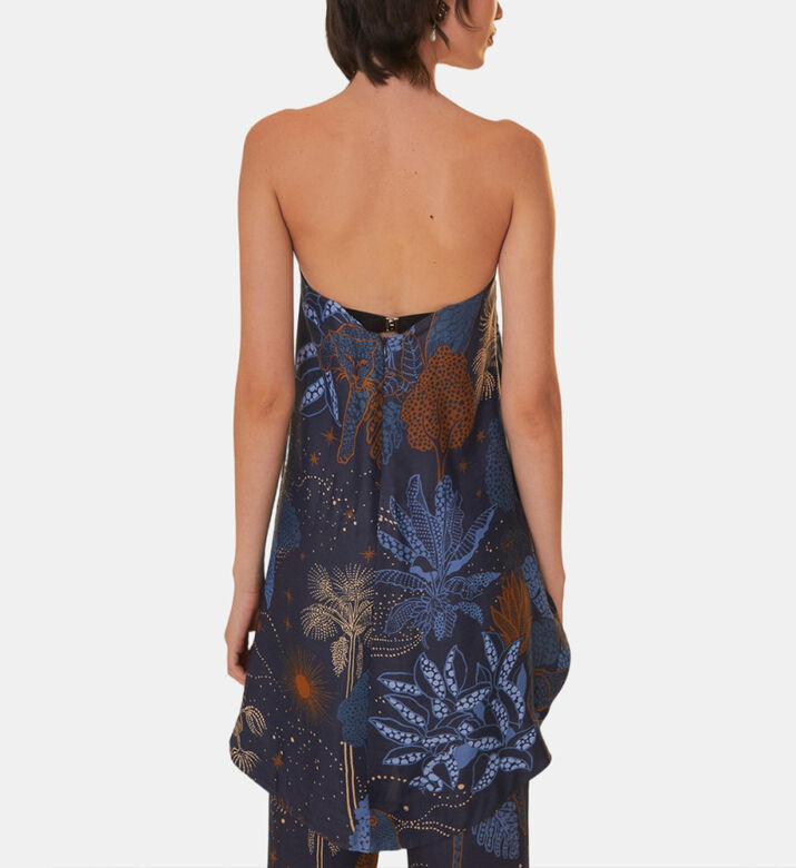 Night Jungle Strapless Blouse Night Jungle Strapless Blouse