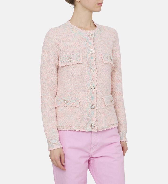 Pearl Embellishment Cardigan