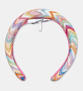 Missoni Multi Color Zig Zag-print Headband, Packshot View