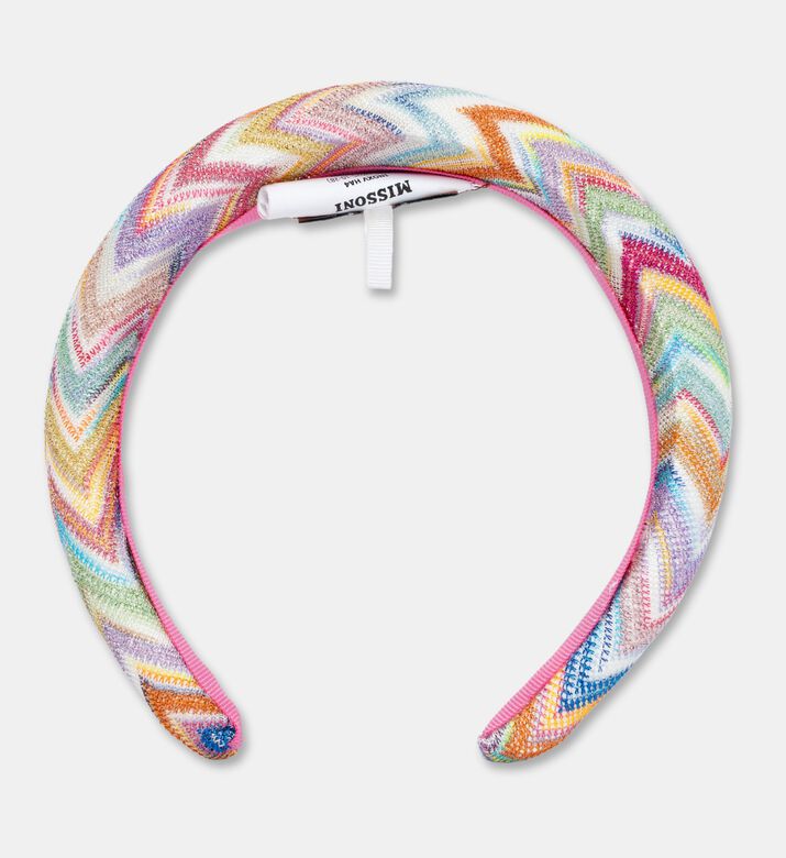 Missoni Multi Color Zig Zag-print Headband, Packshot View