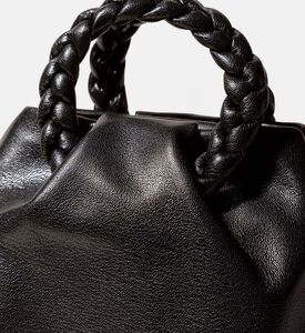 حقيبة يد بومبون إم مرنة ولامعة